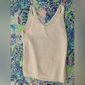 LUCKY BRAND crochet tank top